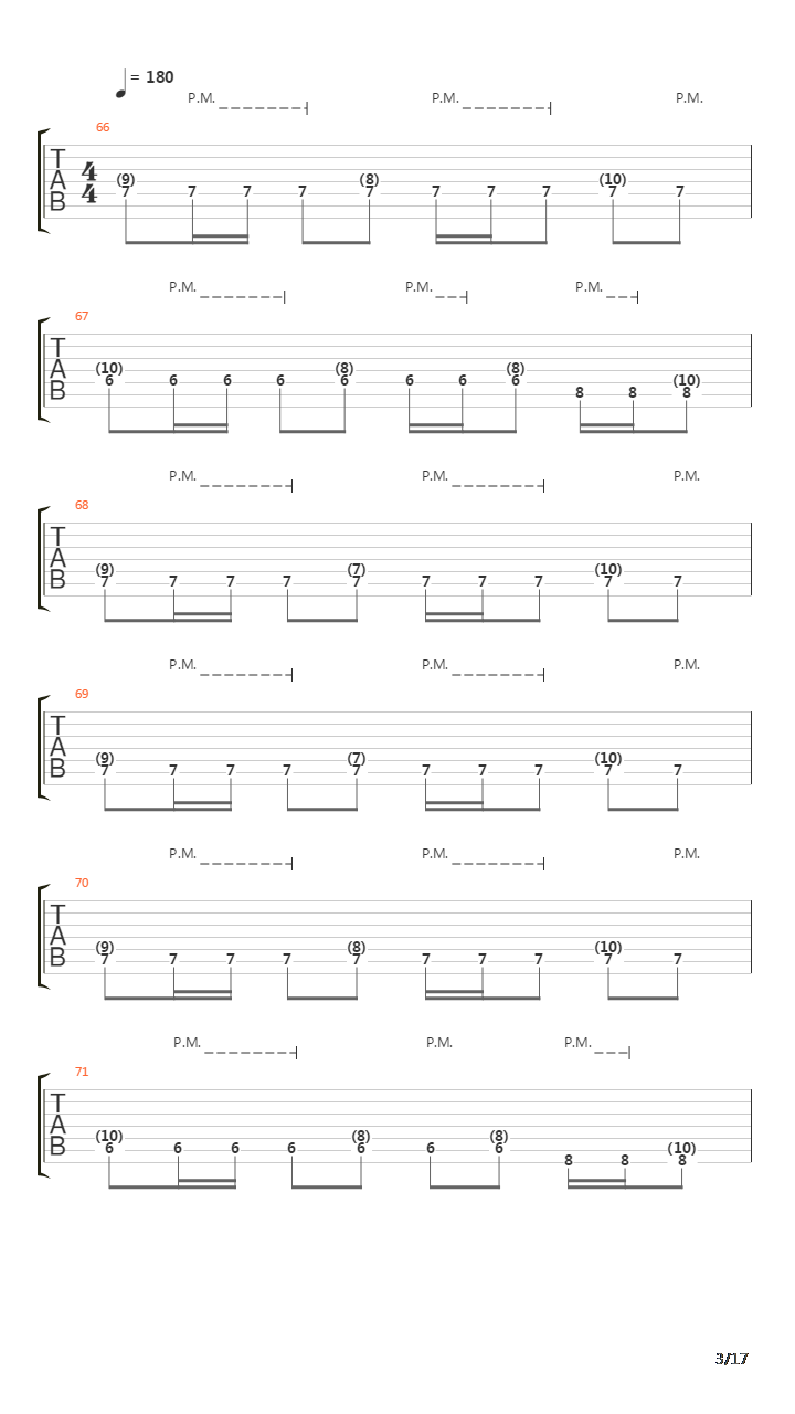 The First Chapter吉他谱