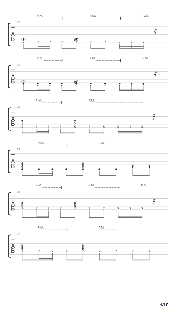 The First Chapter吉他谱