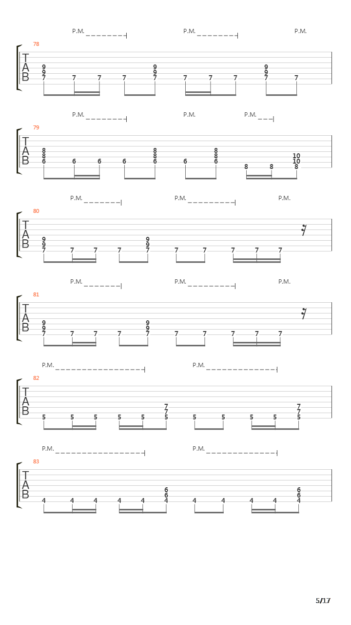 The First Chapter吉他谱