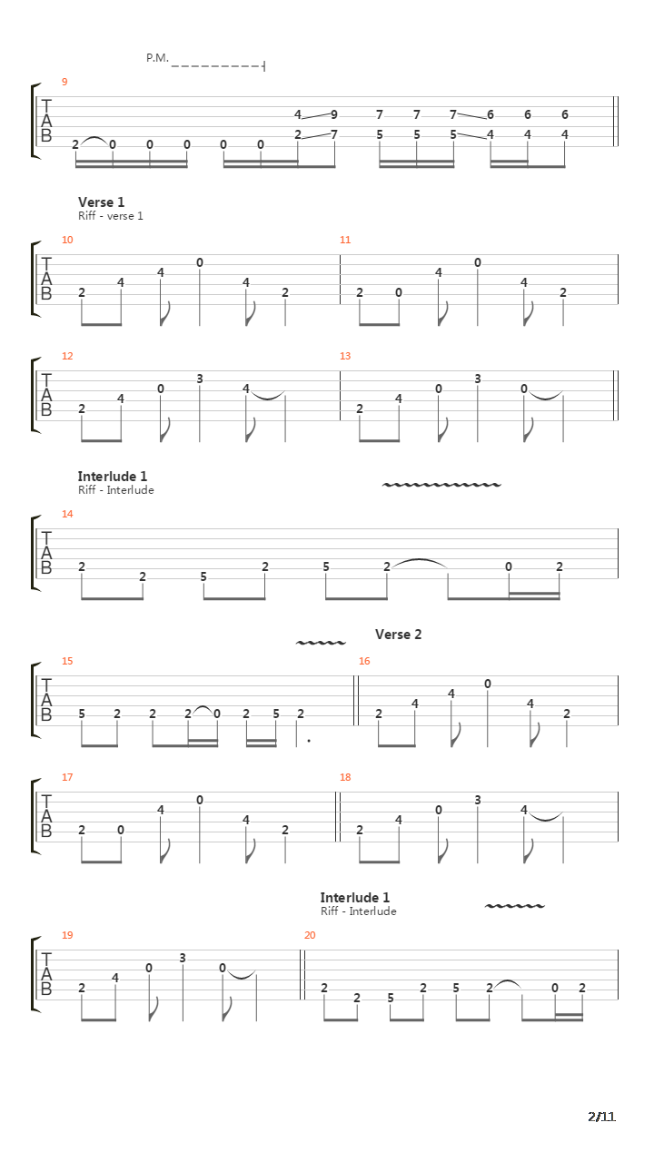 Kurtizany吉他谱