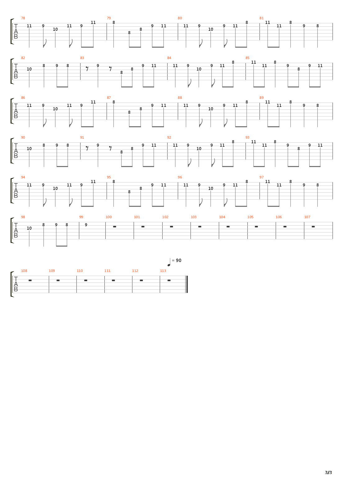 Dango Daikazoku Full Version吉他谱