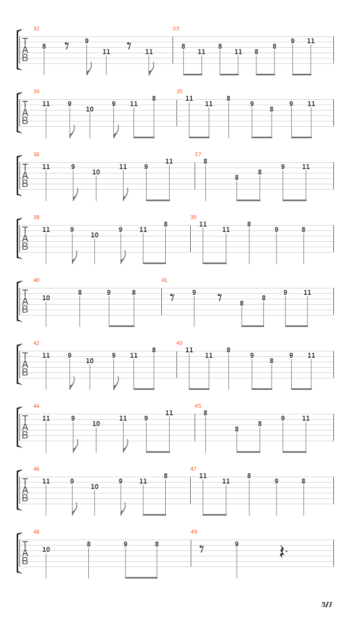 Dango Daikazoku Full Version吉他谱