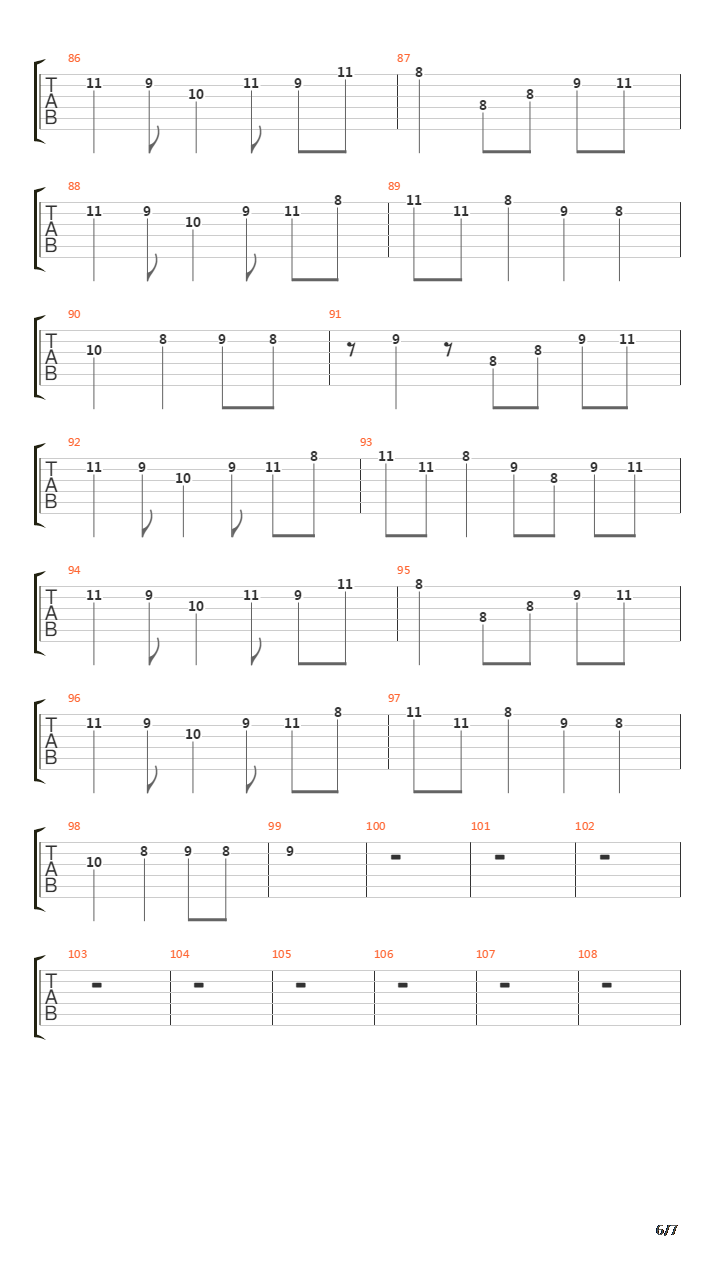 Dango Daikazoku Full Version吉他谱