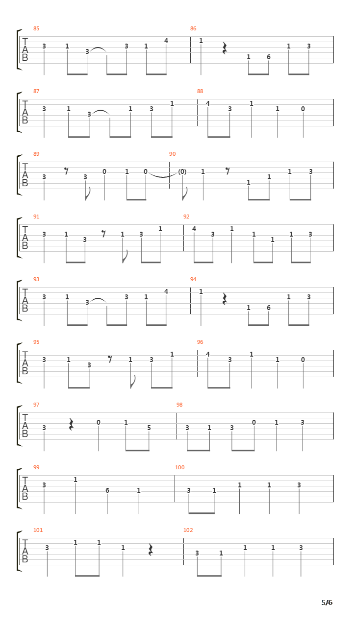 Dango Daikazoku吉他谱