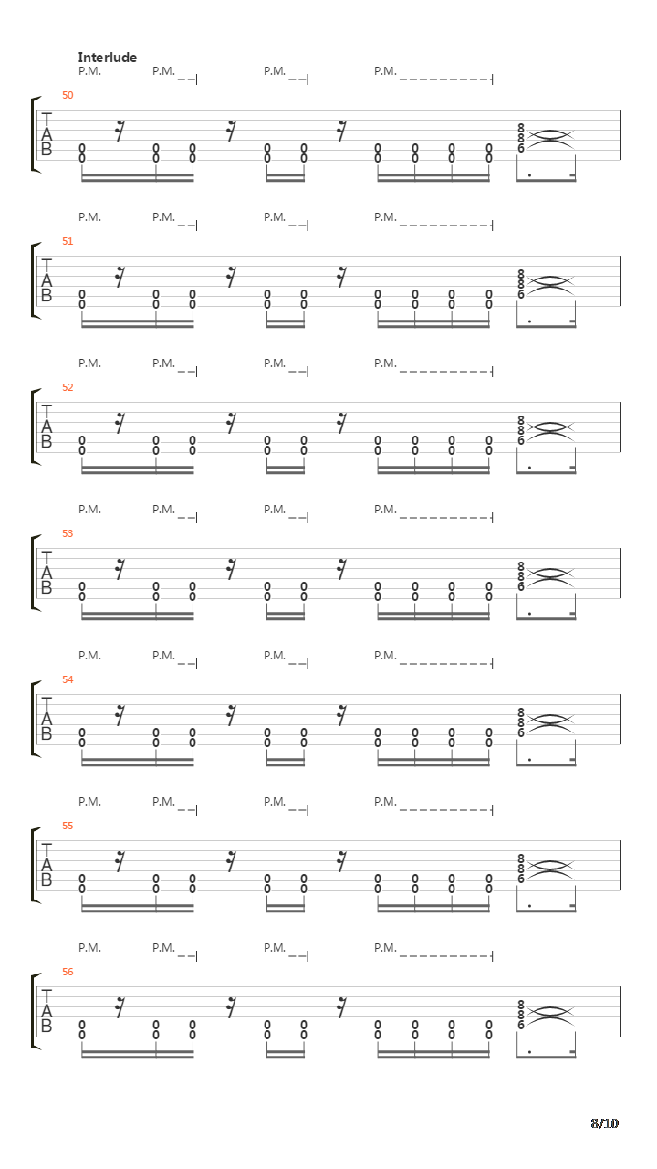 Power吉他谱