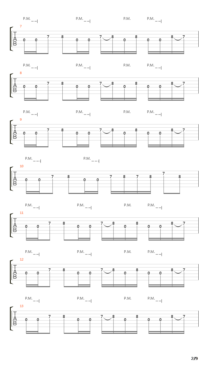 Recipe For Hate吉他谱