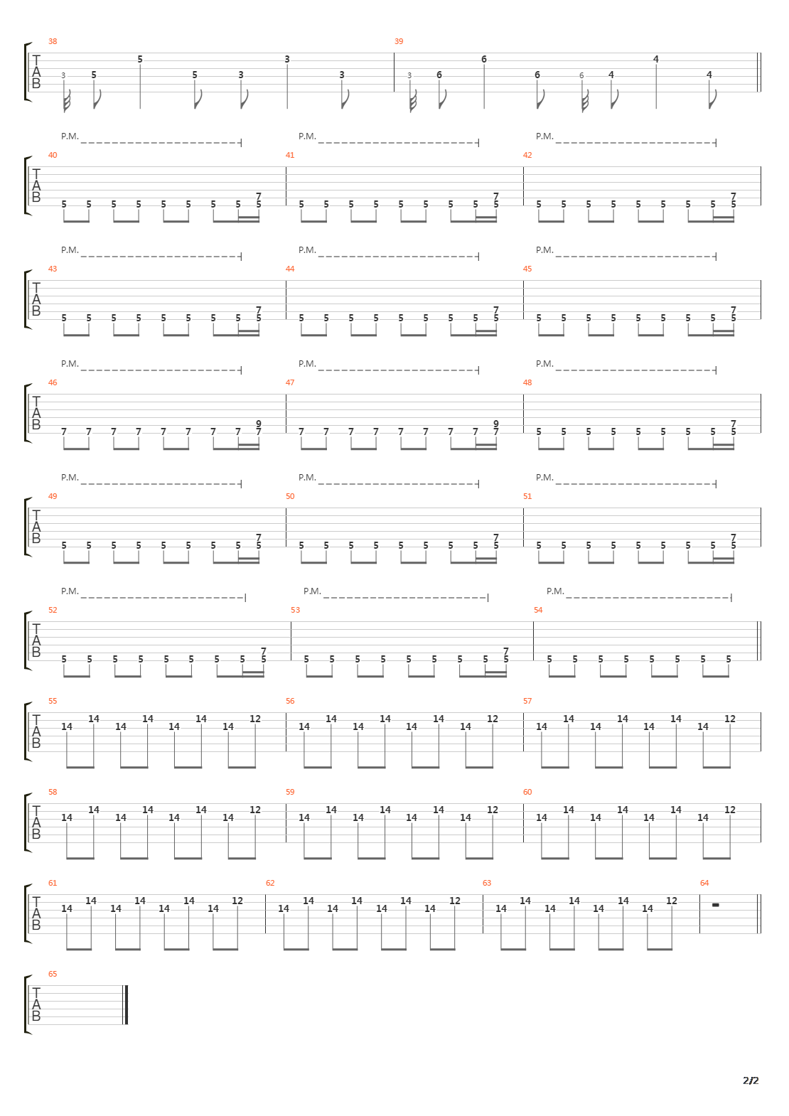 Second Line吉他谱