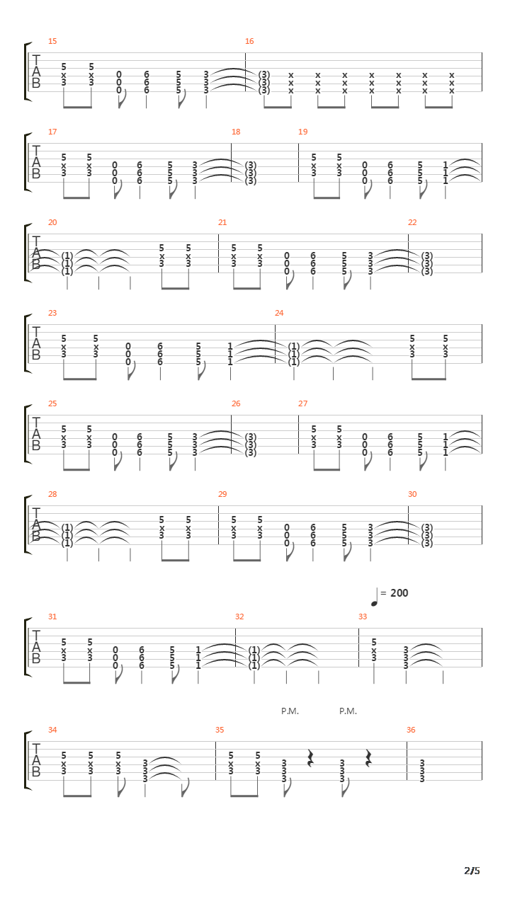 A Proclamation吉他谱