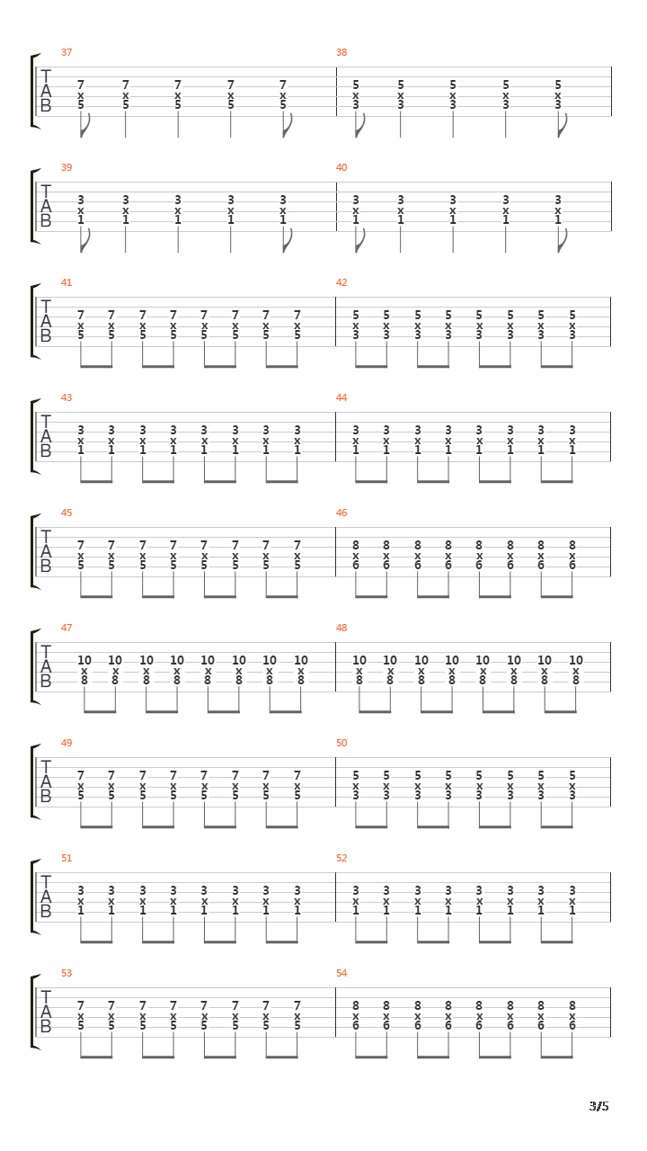 A Proclamation吉他谱