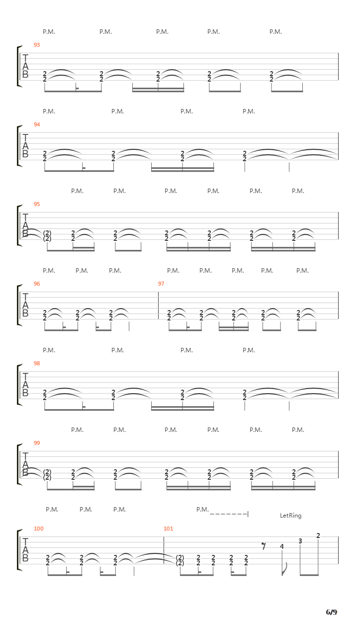 Song For The Broken吉他谱