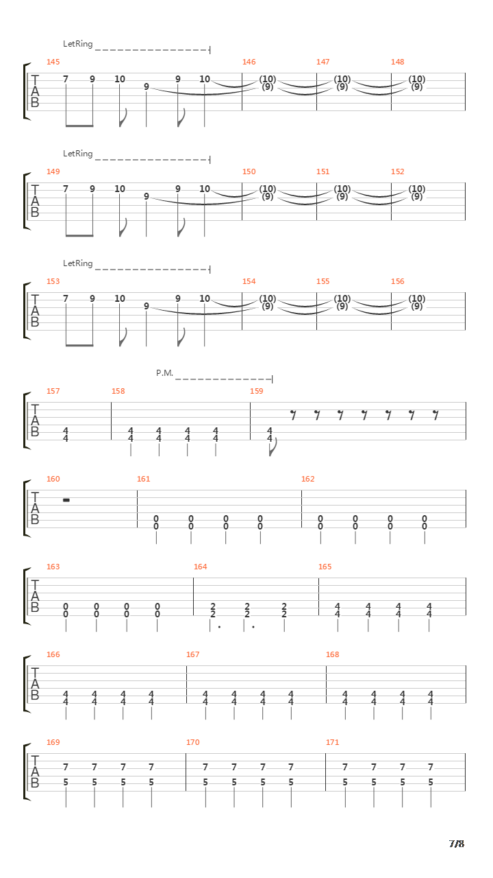 Valleys吉他谱