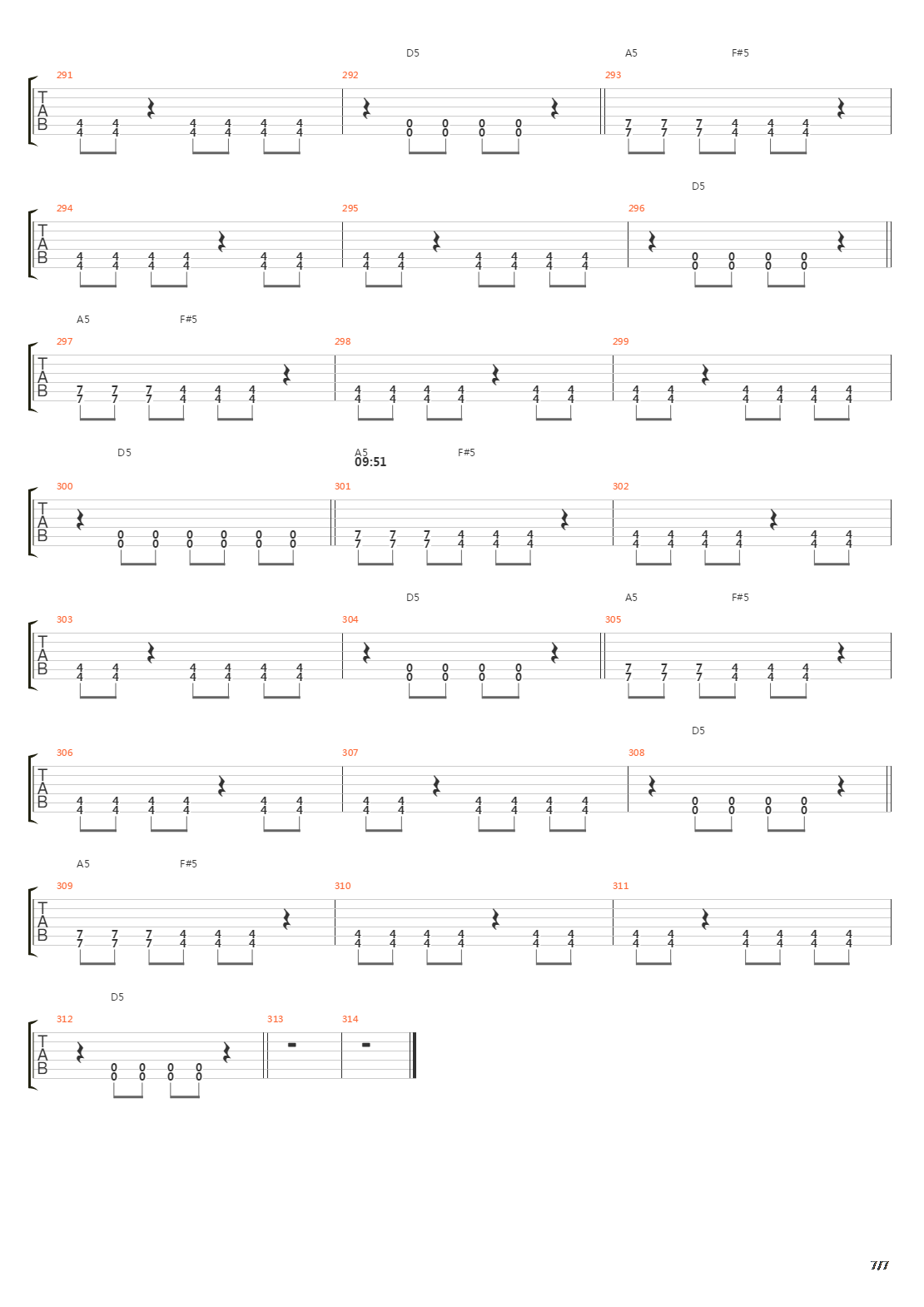 Seattle吉他谱