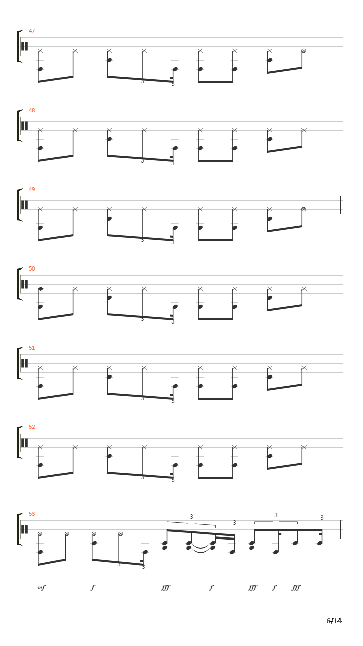 Ghost吉他谱