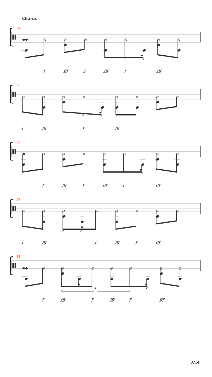 Ghost吉他谱