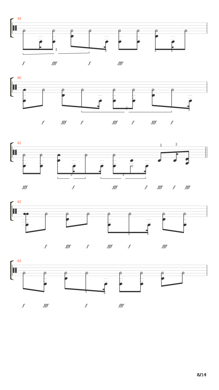 Ghost吉他谱