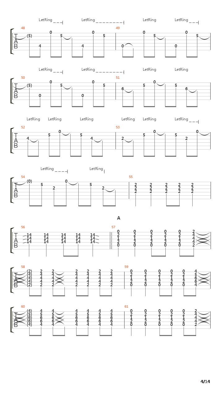 Cotd吉他谱