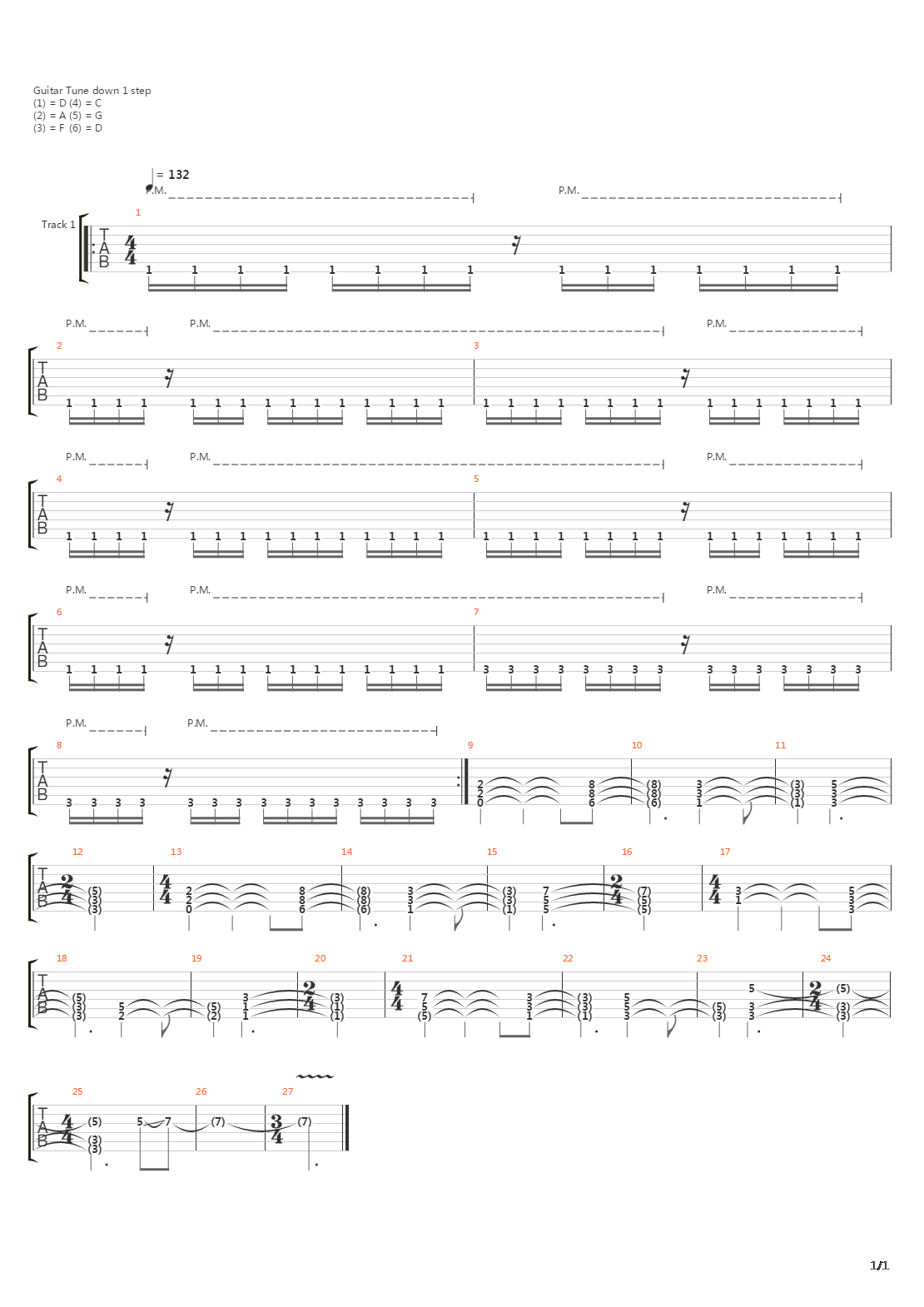 Shattermind吉他谱