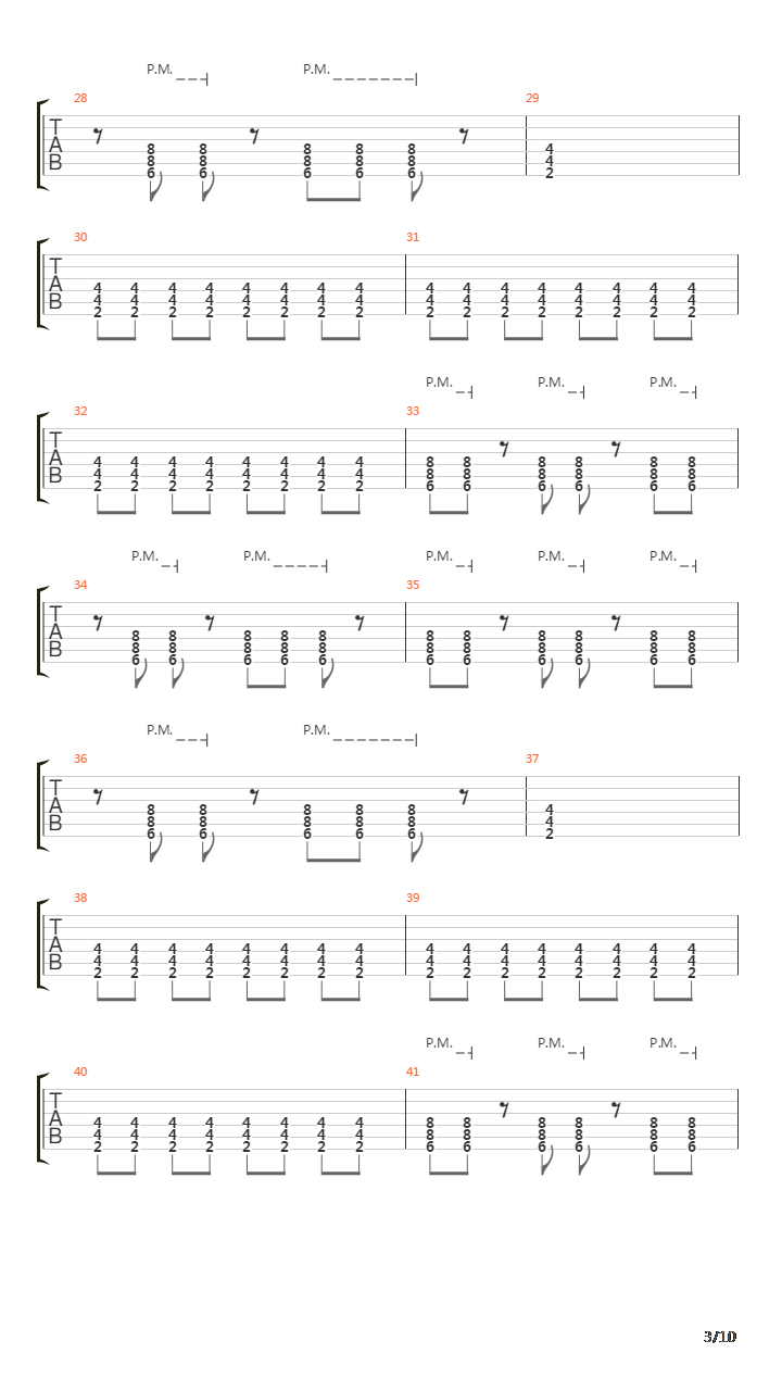 33吉他谱