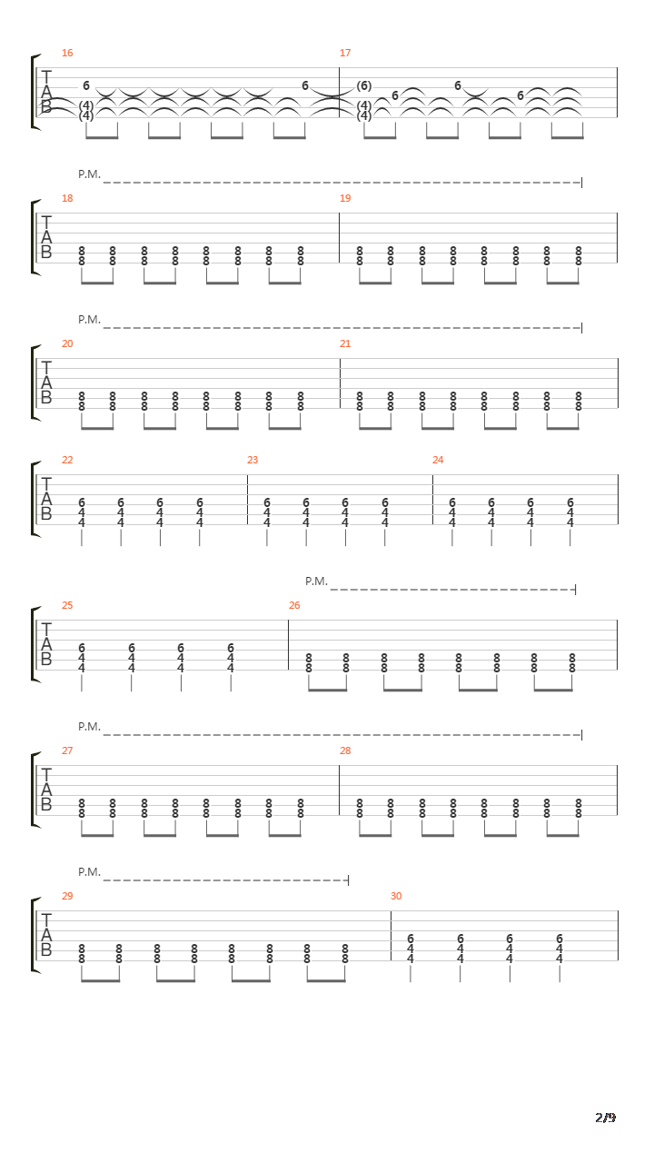 33吉他谱