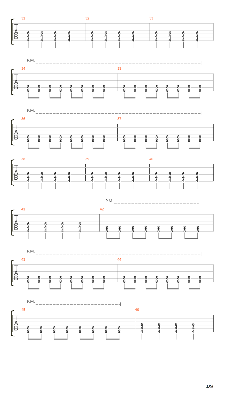 33吉他谱