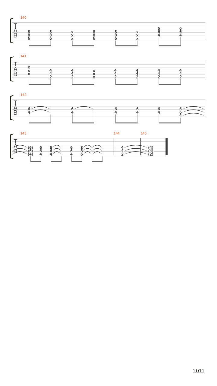 33吉他谱