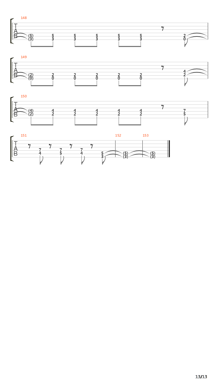 Apollo I The Writing Writer吉他谱