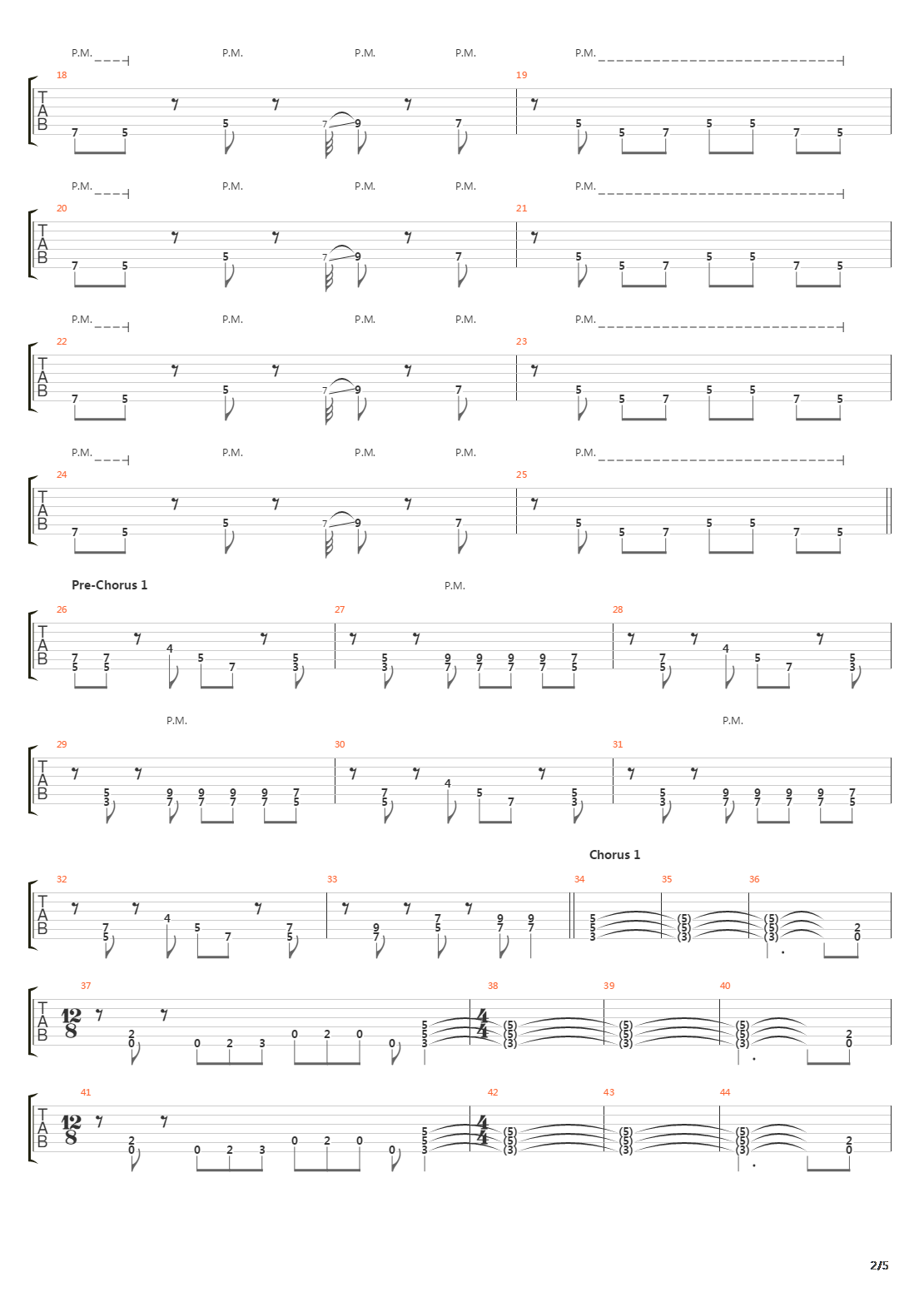 Crossing The Frame吉他谱