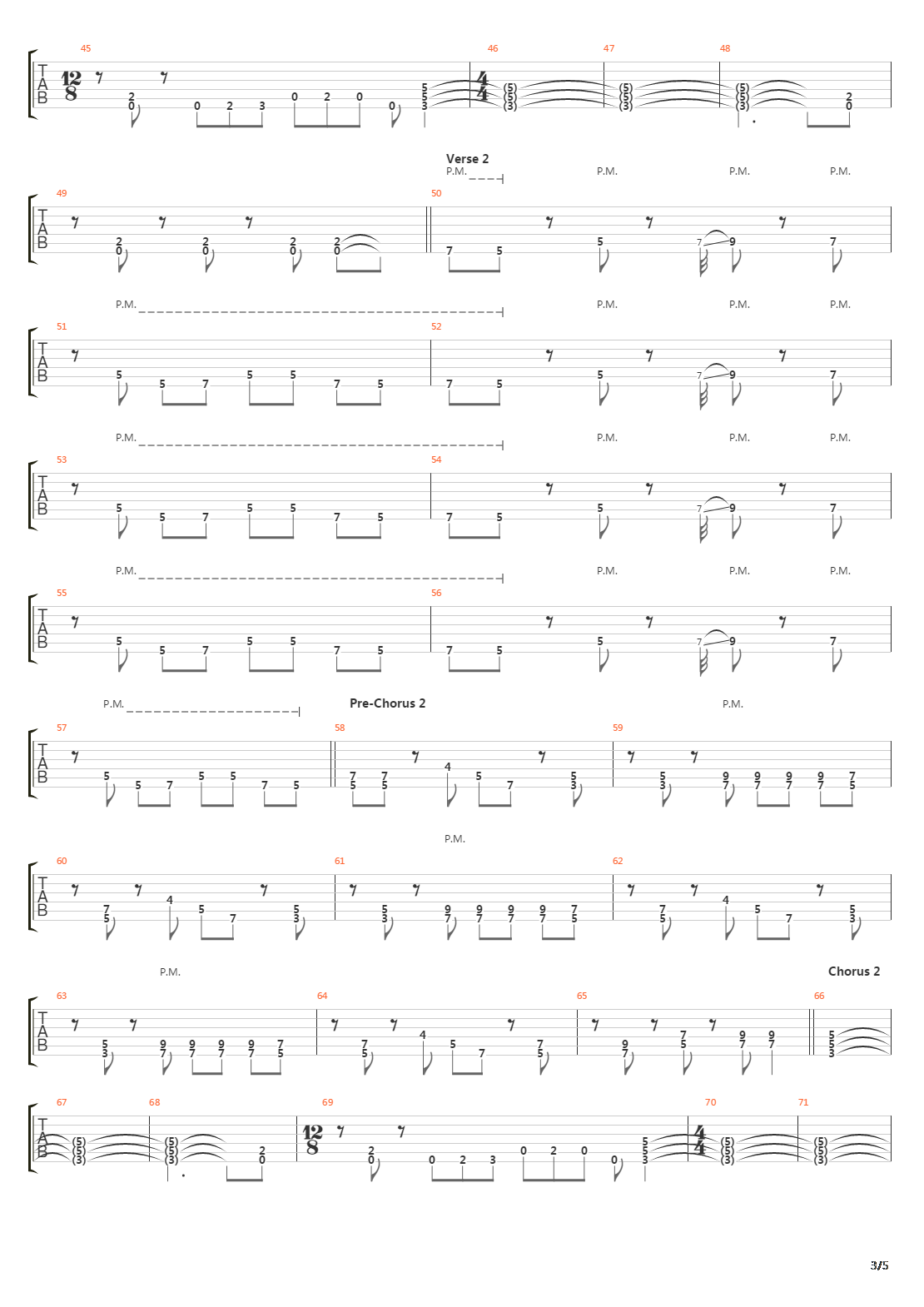 Crossing The Frame吉他谱