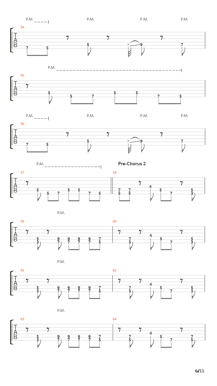 Crossing The Frame吉他谱