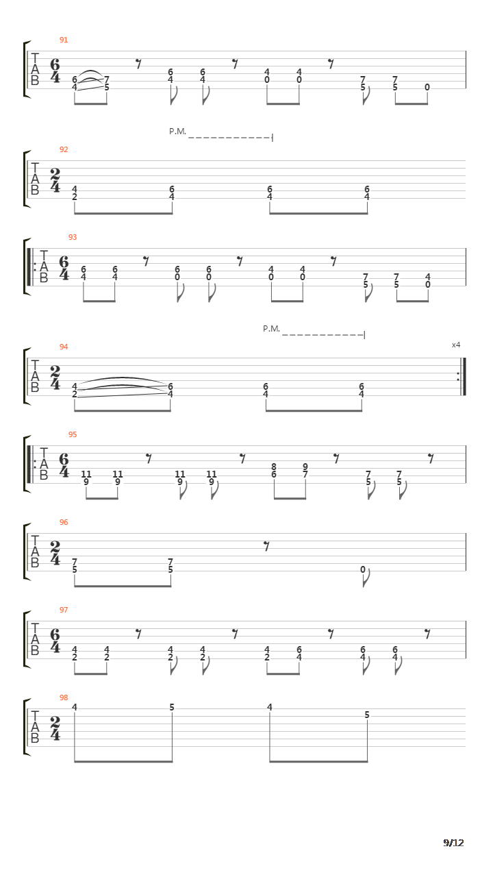 Neverender吉他谱