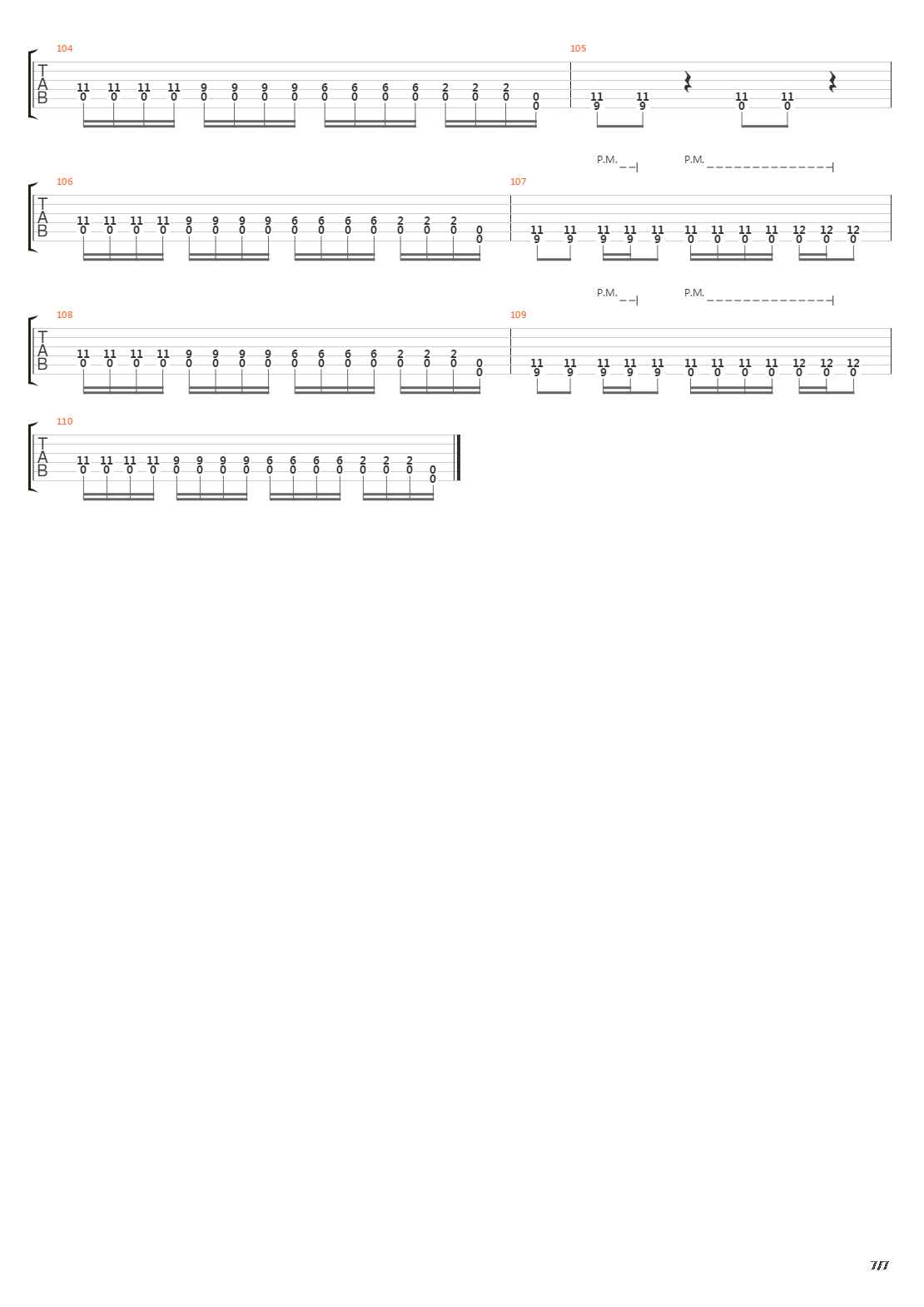 Neverender吉他谱