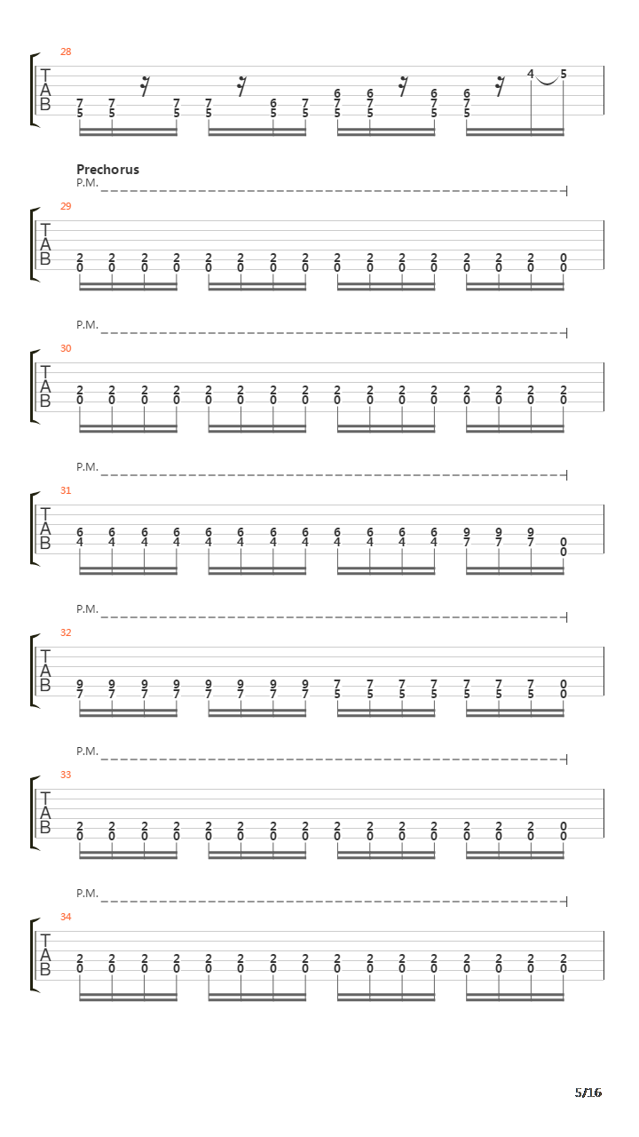 Neverender吉他谱