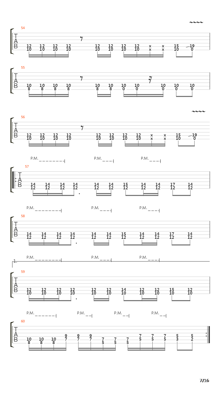 The Crowing吉他谱