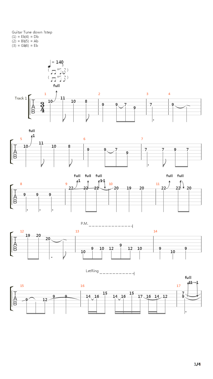 The Willing Well Iv The Final Cut吉他谱