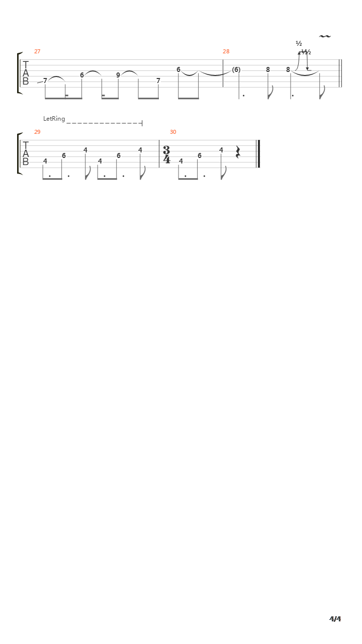 Two吉他谱