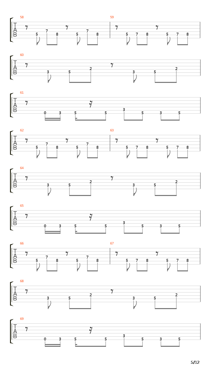 World Of Lines吉他谱