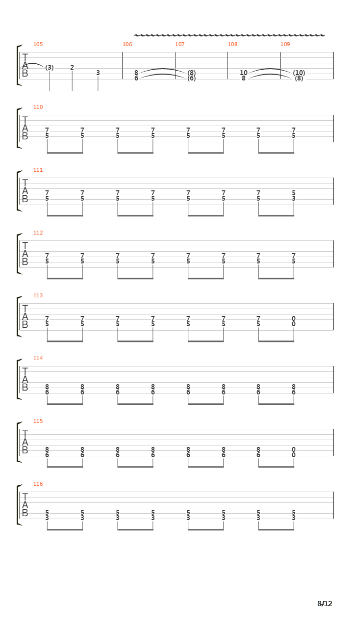 World Of Lines吉他谱