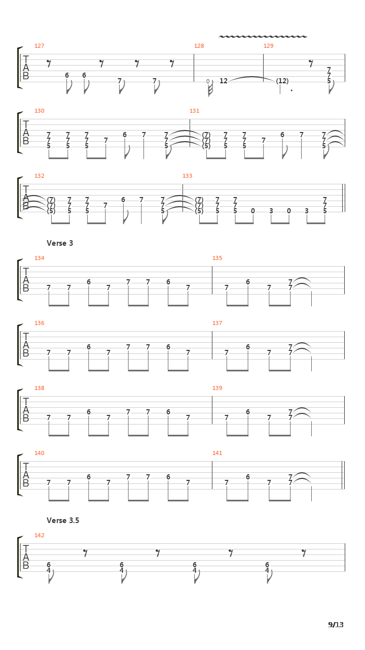 Bendera吉他谱