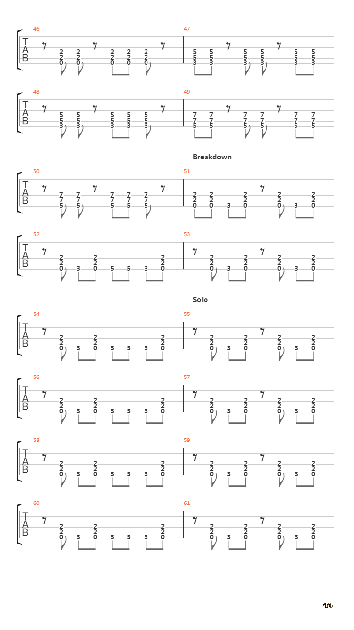 Counting The Days吉他谱
