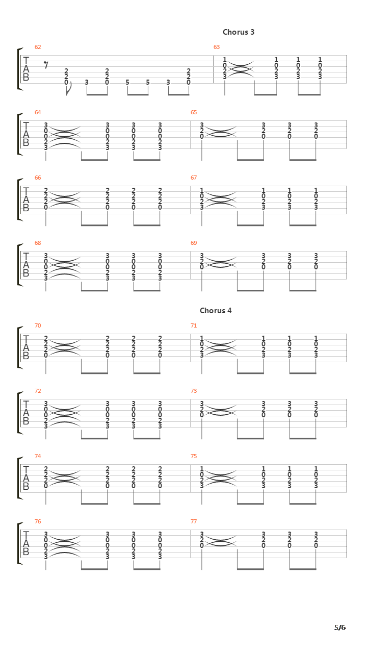 Counting The Days吉他谱