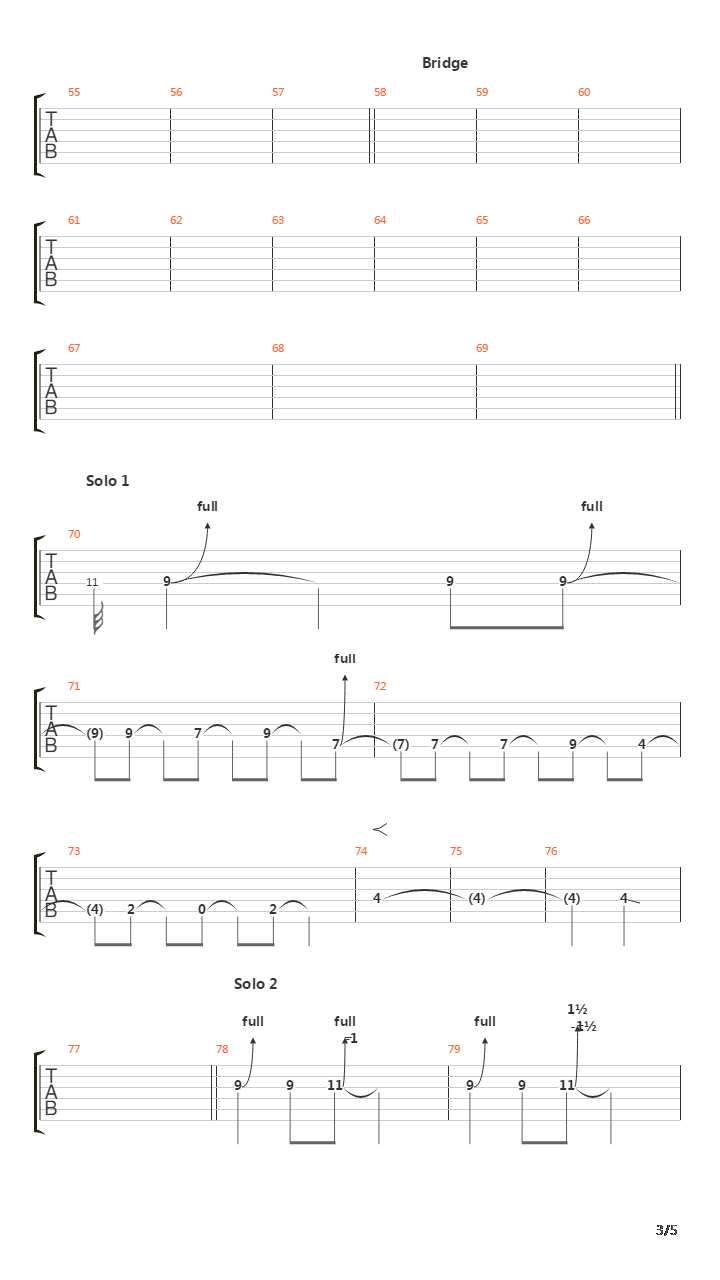 Dig吉他谱