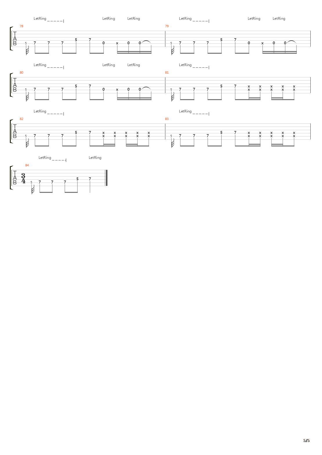 Vent吉他谱