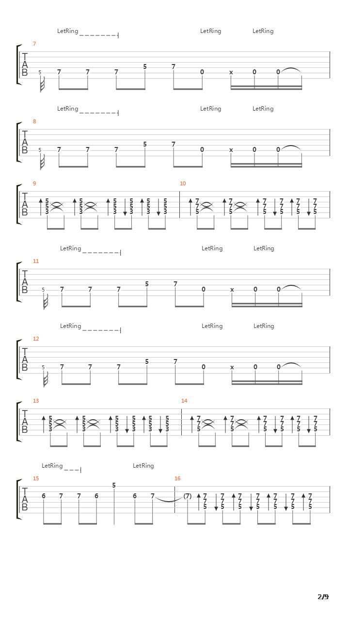 Vent吉他谱