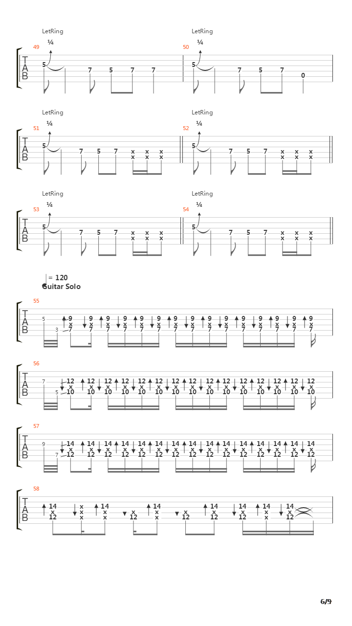 Vent吉他谱