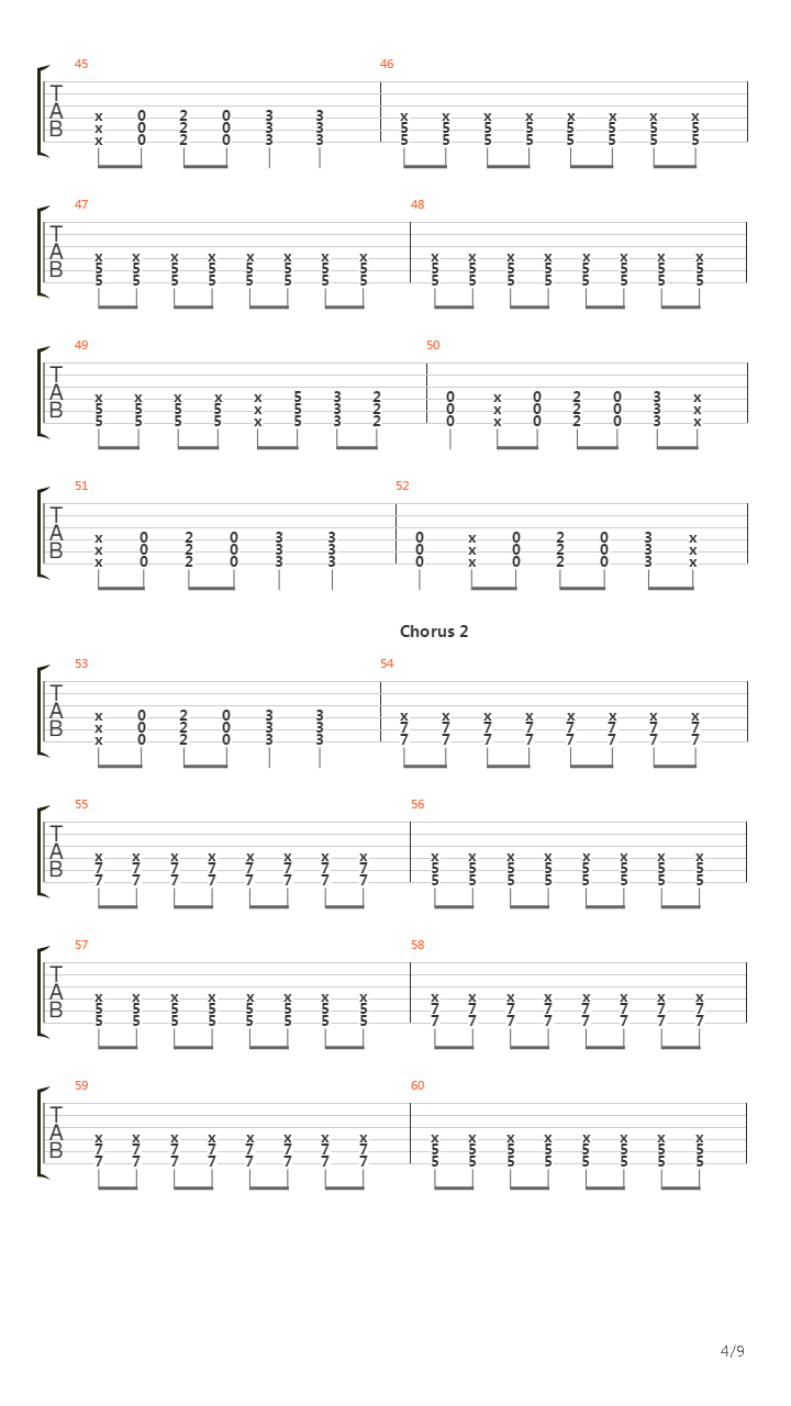 Where The River Flows吉他谱