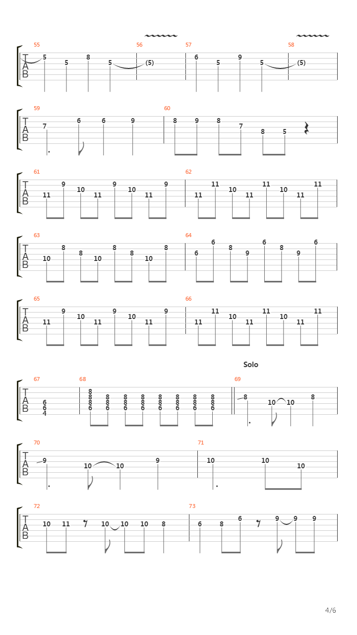 Going Up吉他谱