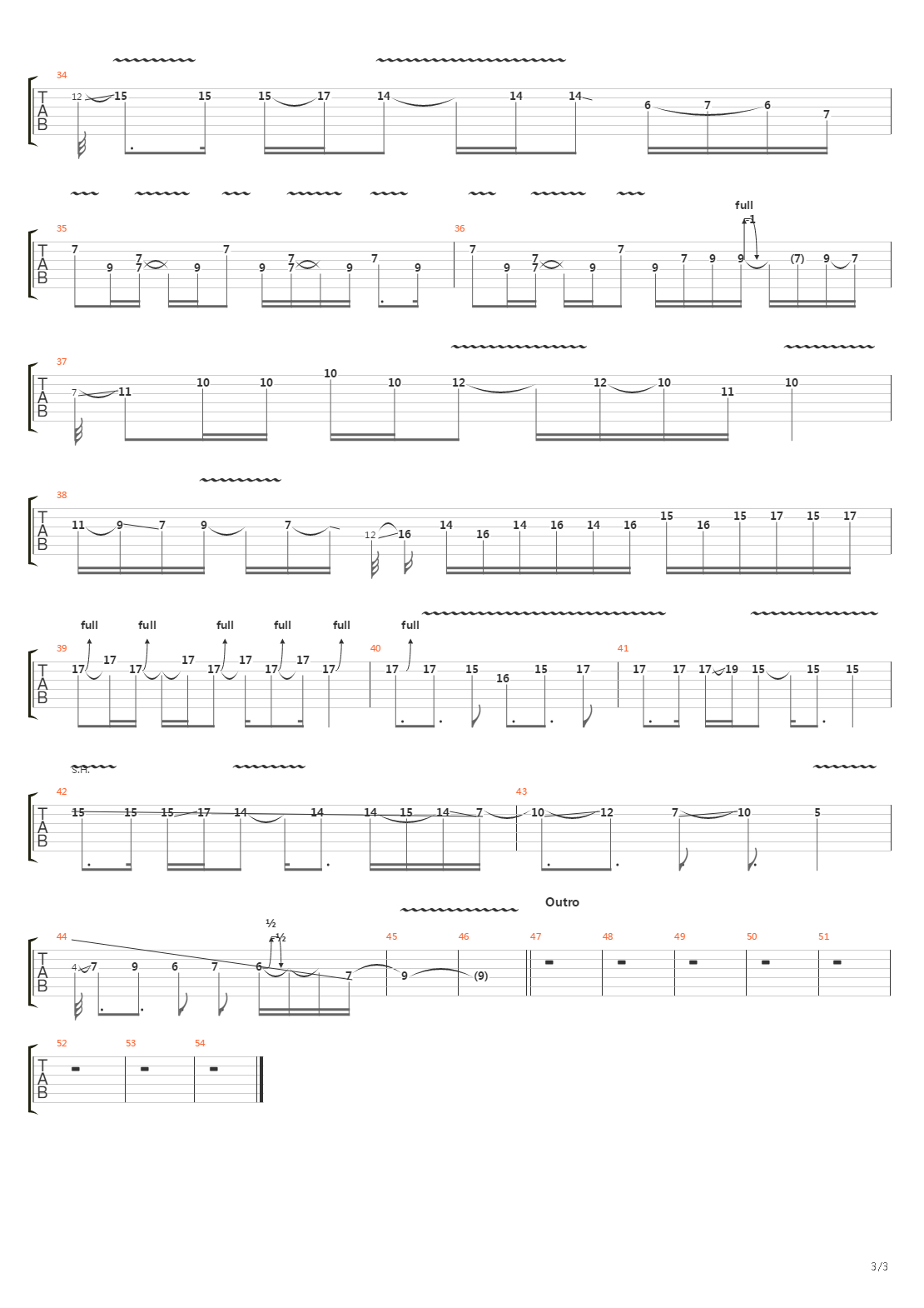 Cisza I Ogien吉他谱