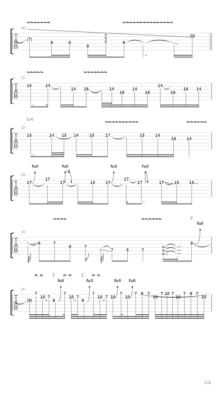 Cisza I Ogien吉他谱