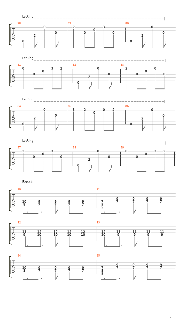 Ostrosc Na Nieskonczonosc吉他谱