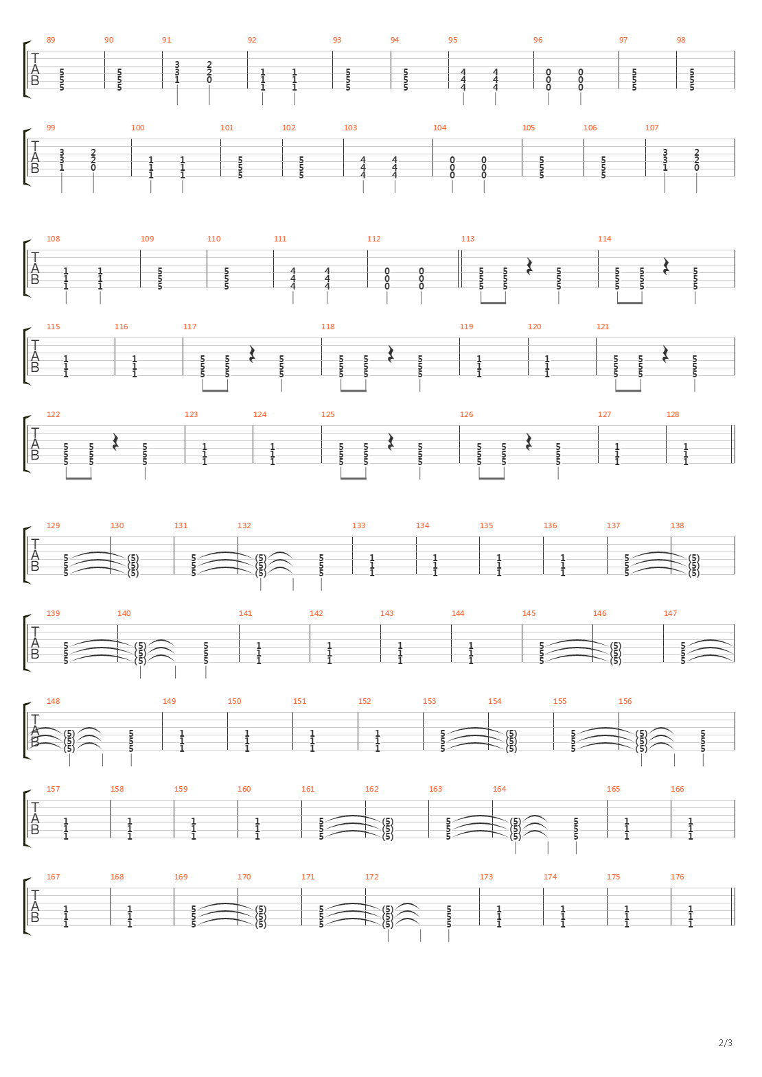 Mirrors Of Despair吉他谱